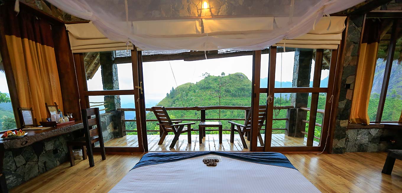 Ella Hotels Sri Lanka Deluxe Room at 98 Acres Resort Luxury Hotel Ella