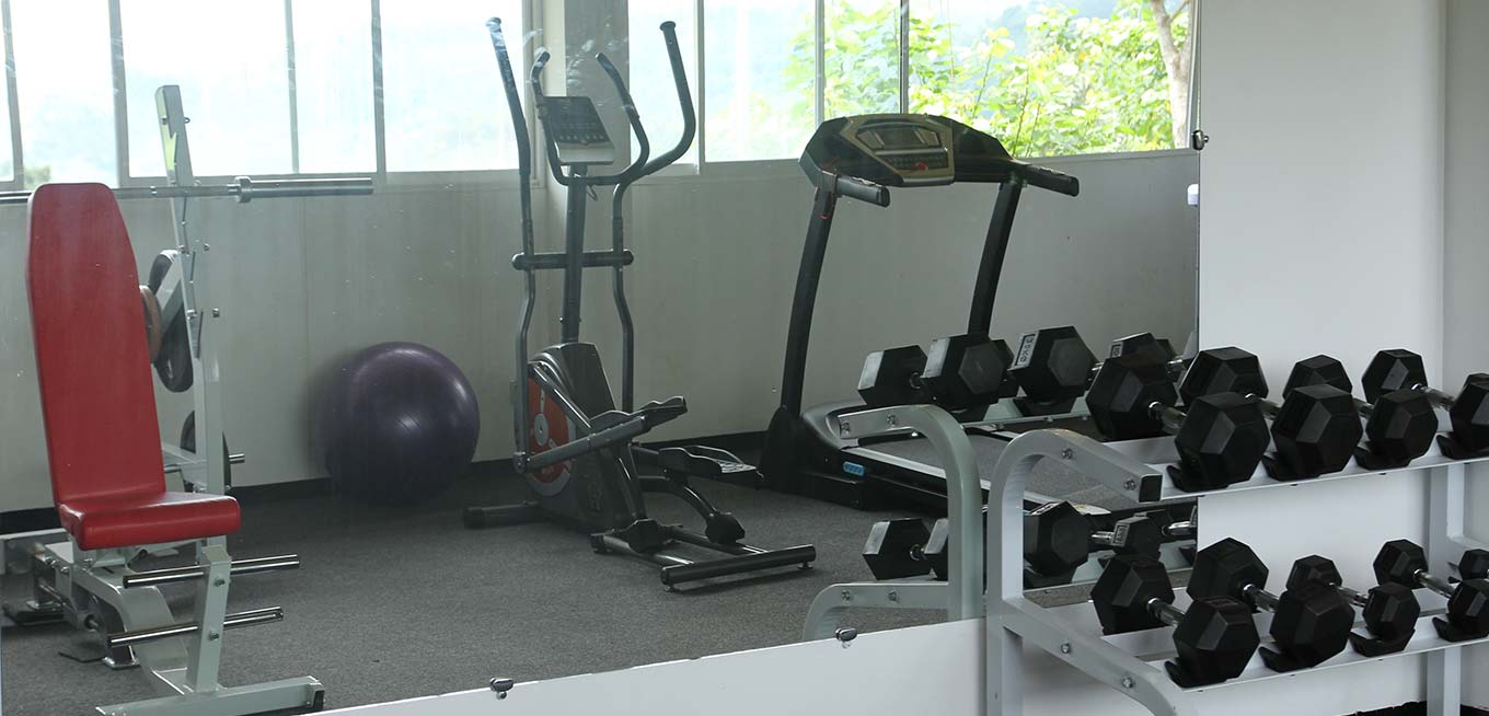 Gym at 98 Acres Resort & Spa